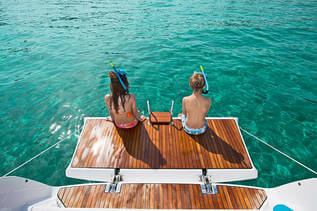 CRUISER 41 Swim platform